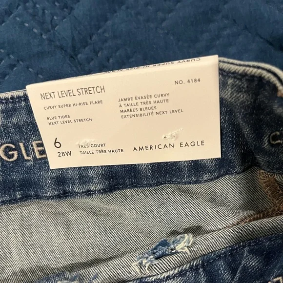 American Eagle Wide Leg Jeans - Picture 6 of 8